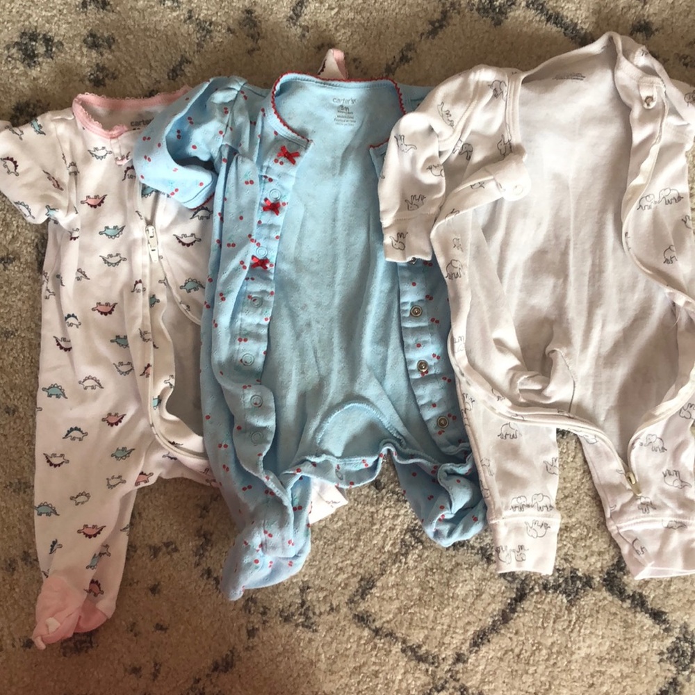 Carters 3m sleeper bundle